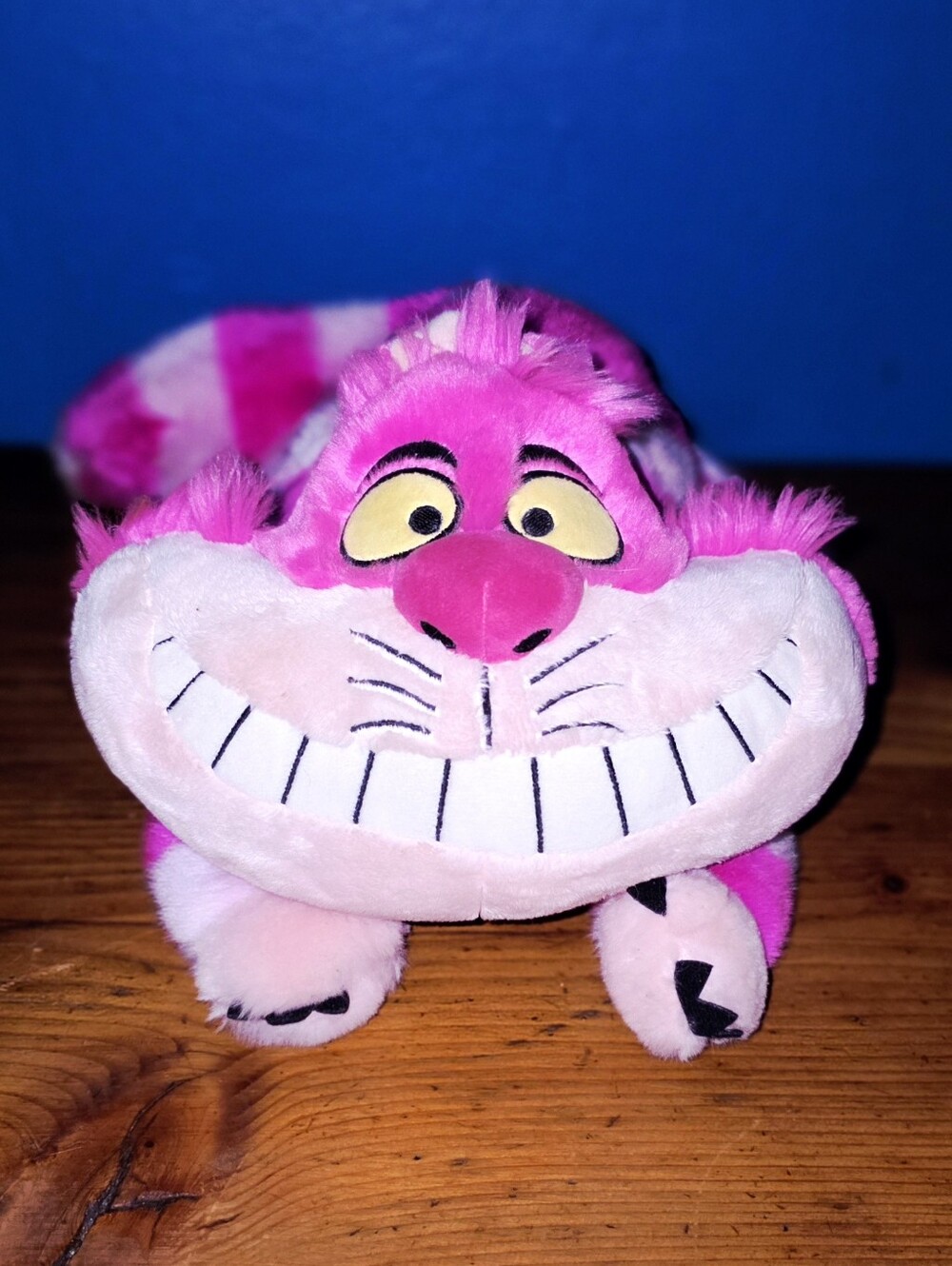Disney Cheshire Striped Cat Plush